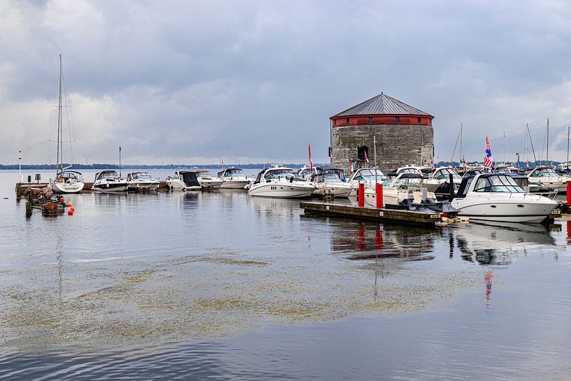 Port in the town of Kingston. by Rijk van de Kaa