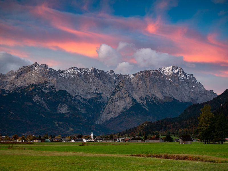 Morning mood at the Zugspitze by Andreas Müller