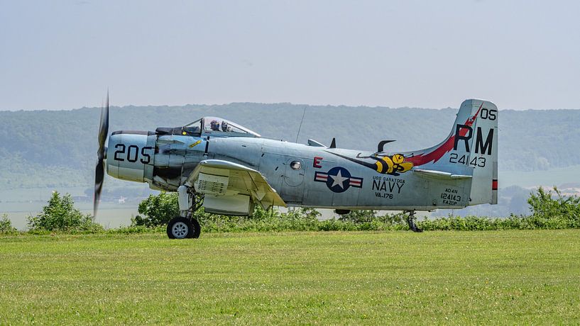 Douglas A-1D Skyraider (AD-4N) par Jaap van den Berg