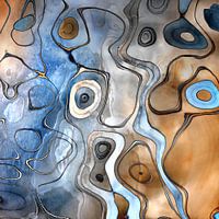 Jeu de lignes avec l'eau