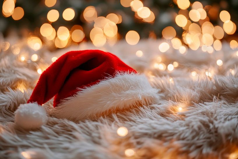 Weihnachtsmütze Flauschig von Poster Art Shop