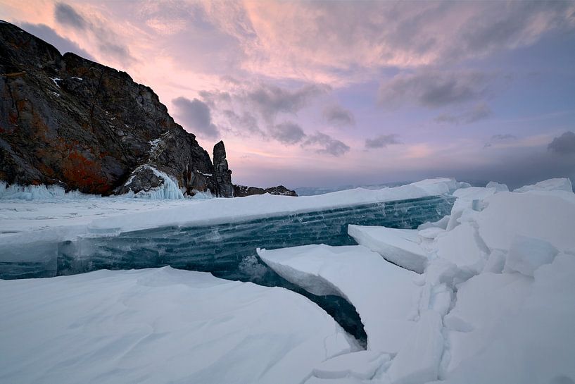 Wand aus Eis von Jeroen Florijn