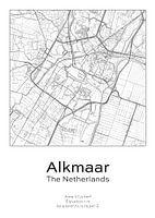 City map - Netherlands - Alkmaar