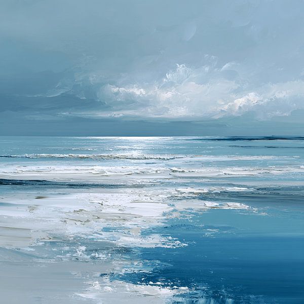 White Clouds Foam by Karina Brouwer