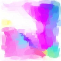 Coups de pinceau abstraits VII