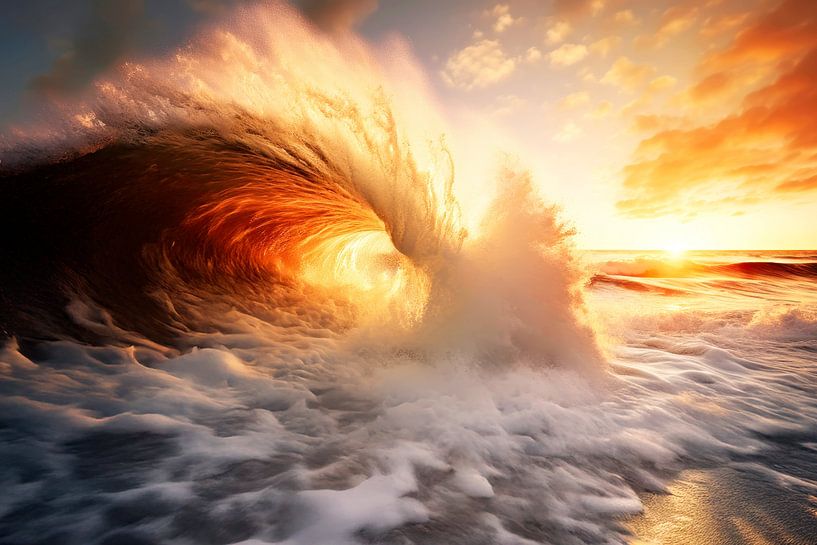 Oceanic - Explosion de Vague par Philippe HUGONNARD