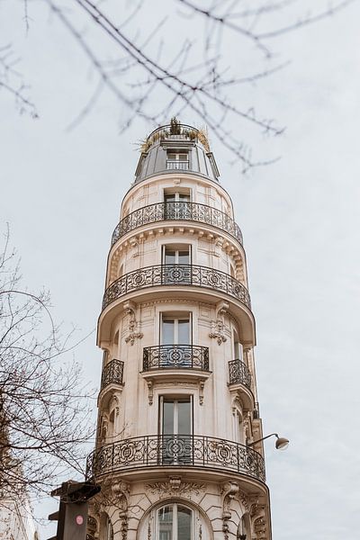 Schönes, romantisches Gebäude in Paris | Street Photography | Architektur von eighty8things