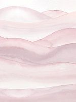 Astract flowy watercolour waves - soft pink