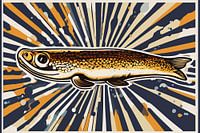 Aal Vibrance: Pop Art Europäischer Aal