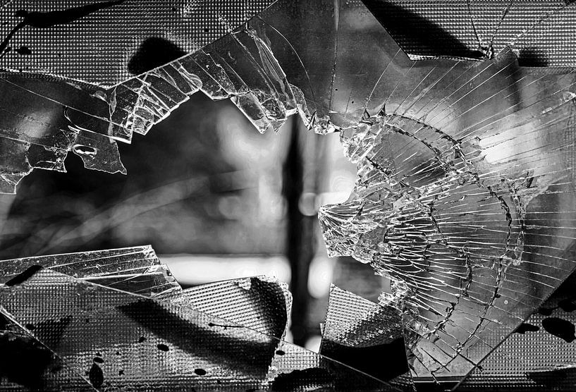 Zerbrochenes Glas von Frank Herrmann