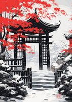 Ukiyo Japanische Malerei