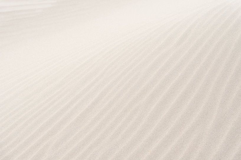 Structure dans le sable, Plage par Danielle Bosschaart