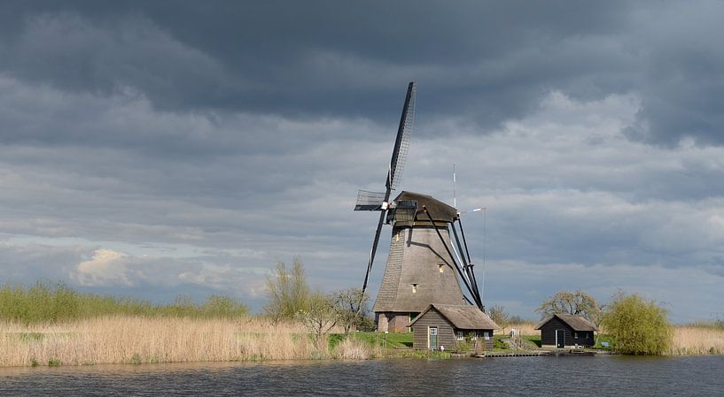 Moulins à vent de Kinderdijk : patrimoine mondial de l'Unesco par Rini Kools