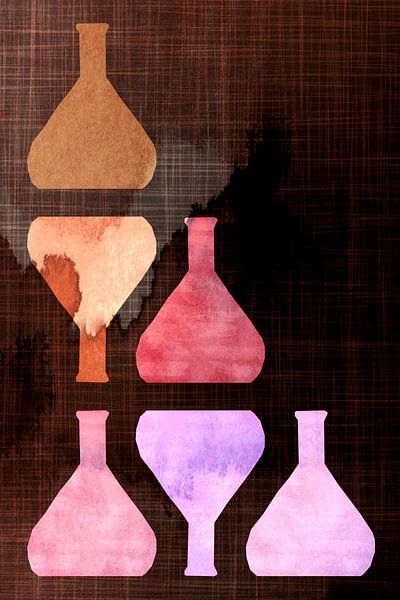 Middernachtfeest in Tokio van FRESH Fine Art