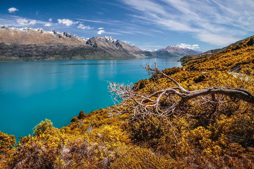 Lac Wakatipu, Nouvelle-Zélande par Christian Müringer
