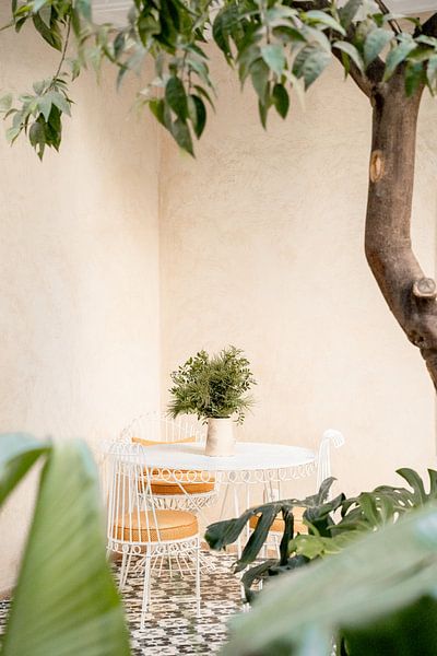 Riad Interieur Fotografie in Marrakech von Henrike Schenk