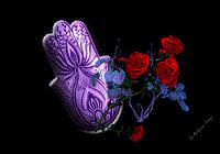 3d-Illustration. Symbol der Hansa Religion.