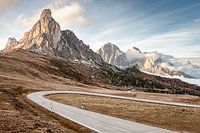 Auf dem Passo Giau, Dolomiten, Italien