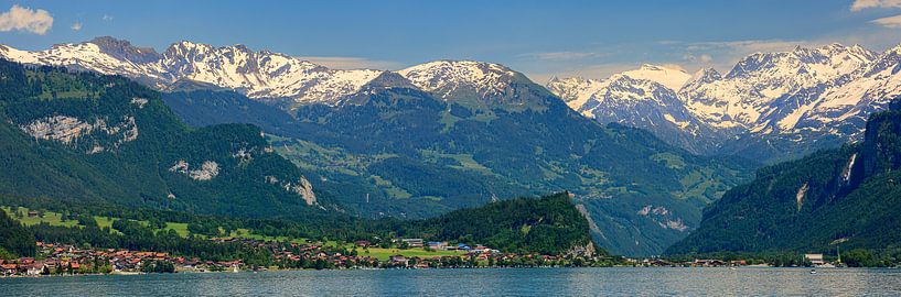 Panorama Brienzersee, Switzerland by Henk Meijer Photography
