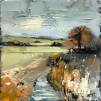 Malerei auf Gipskarton