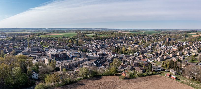 Drohnenpanorama von Simpelveld in Südlimburg von John Kreukniet