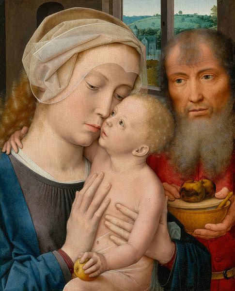 La Sainte Famille, Gérard David par Des maîtres magistraux