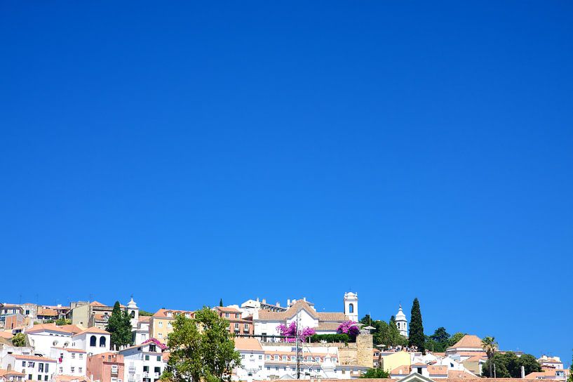 Lissabon uitzicht op de stad par Jan Brons
