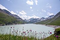 Stausee Berge Schweiz Lac des Dix