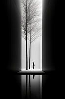 Silence bw photography