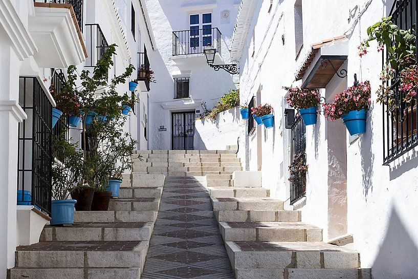 rue blanche en Andalousie par Antwan Janssen