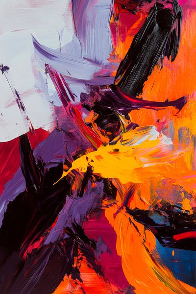 Colour explosion abstract by Poster Art Shop