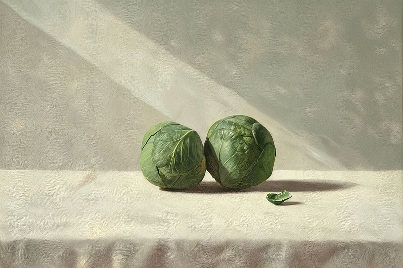 Grünes Duo Delight von Kunst Laune