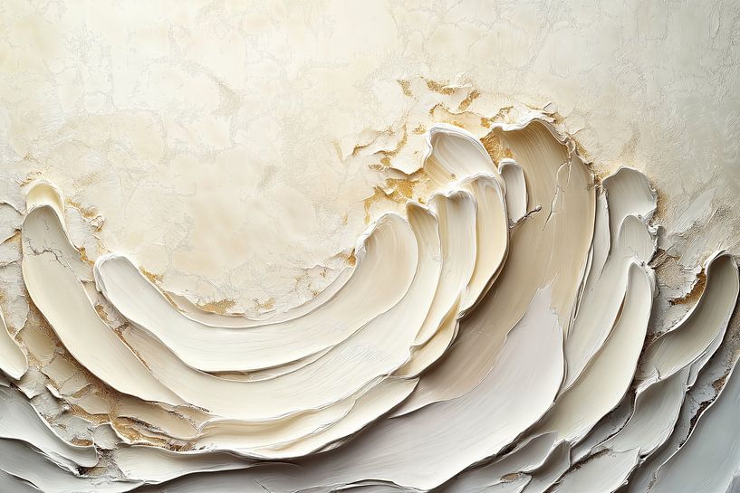 Das Meer abstrakt von Bert Nijholt