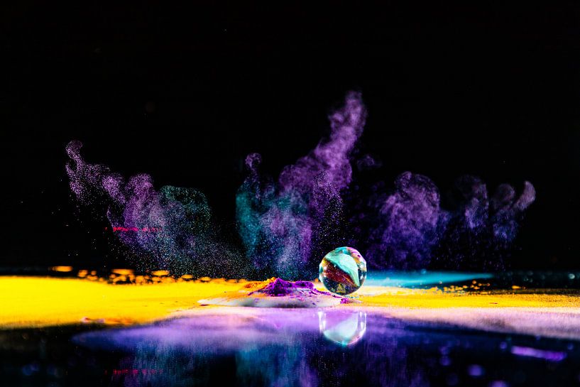 Opspattende knikker by Henry Nijen Twilhaar