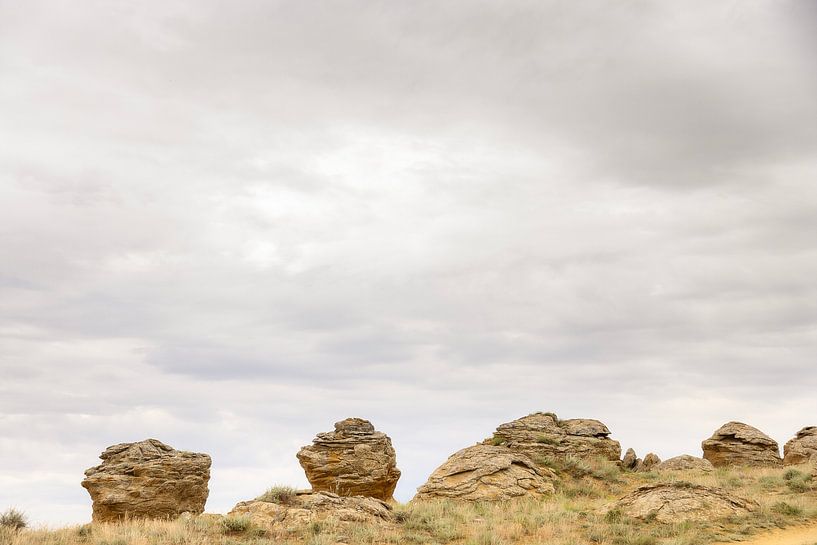 Natural stone area in Kazakhstan by Irina Hoek