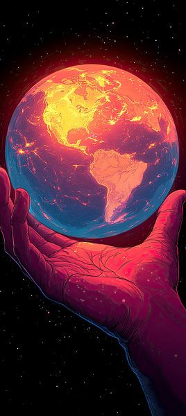 "Holding the World: Universal Concern" by fredi arlangga