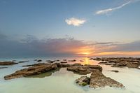 Sonnenuntergang an der Opalküste