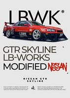 LBWK Nissan GT-R Skyline