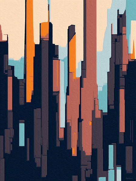 Tower flat (City-Art). by SydWyn Art