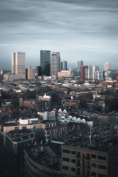 Rotterdamer Skyline-Zentrum von vedar cvetanovic