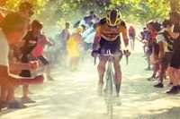 Wout van Aert gewinnt die Strade Bianche