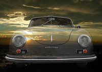 Porsche 356 A 1500 Super on sunset