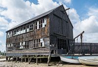 Hangar à bateaux en bois à Tollesbury