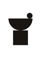 Poster mit minimalistischer und abstrakter Kunst - MCM III