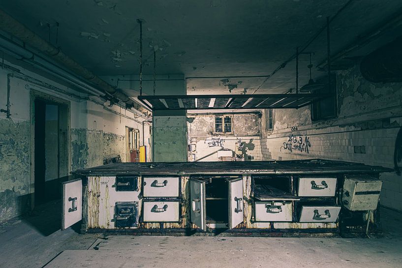 Lost Places Hotel Kitchen by Andreas Friedle