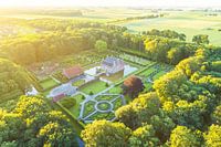 Sonnenaufgang über der Menkemaborg