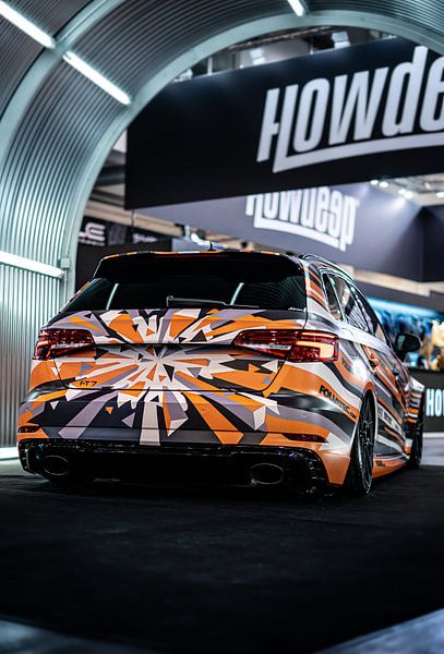 Unique Audi RS3 wrapped by Foliatec.de at Essen Motorshow van Petar Delic