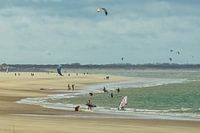 Freedom on the North Sea beach