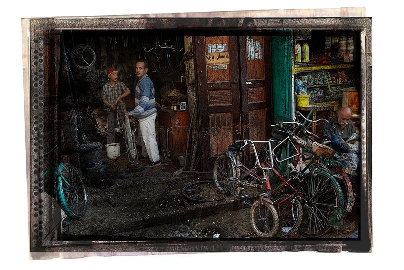 Bikeshop Egypt by Lein Kaland
