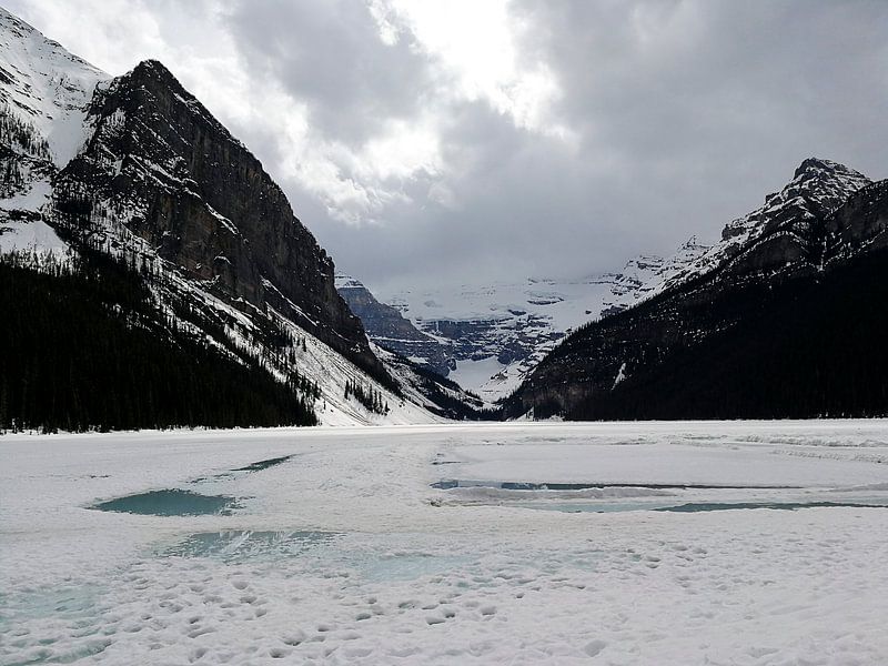Bevroren Lake Louise par Irene Hoekstra